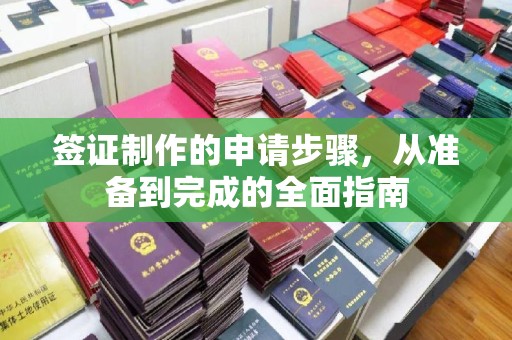 黑水签证制作的申请步骤，从准备到完成的全面指南