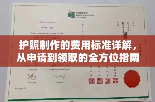 黑水护照制作的费用标准详解，从申请到领取的全方位指南